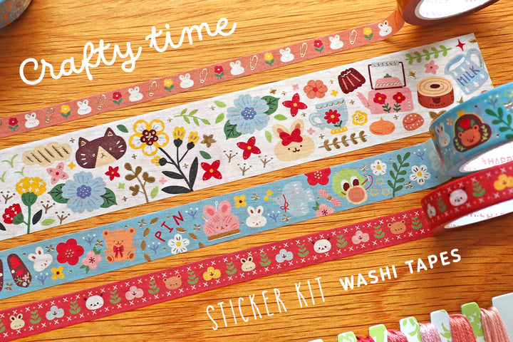 KIT27-Product photos-2 ST8 ST Washi actual texts