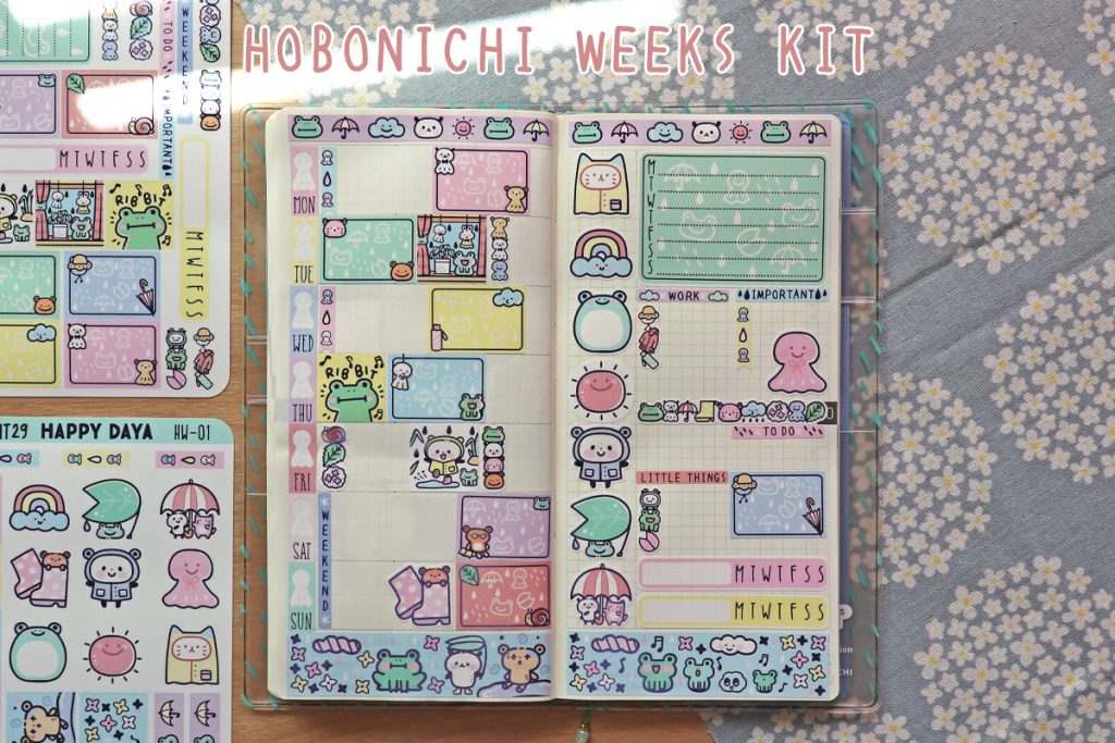 HappyDAYA- Cute hand-drawn customisable planner stickers and ...